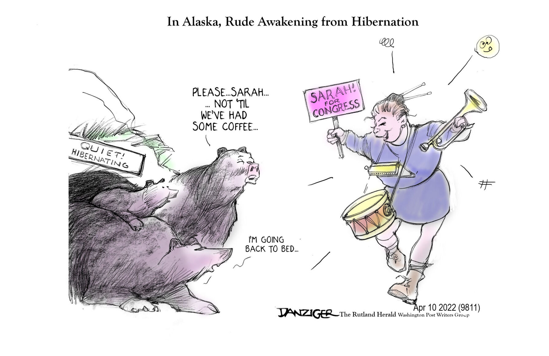 Jeff Danziger cartoon